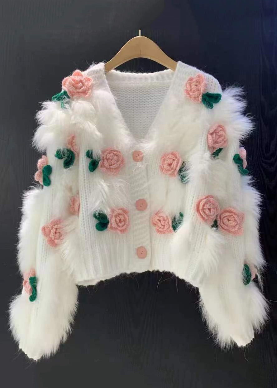 A Vintage Style Cardigan with Delicate Timeless Details