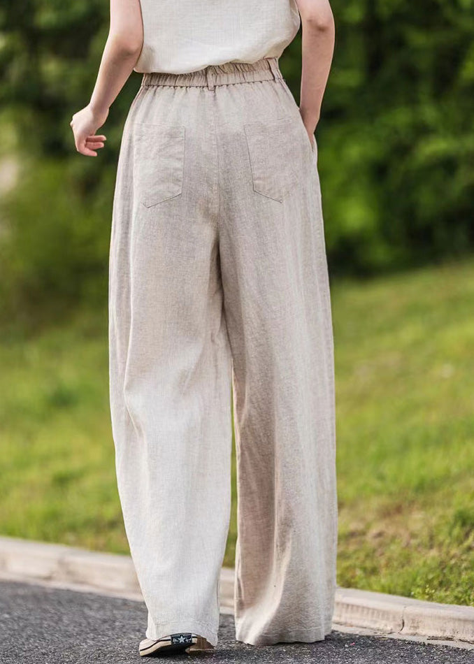 A Vintage Style Pants with Delicate Timeless Details