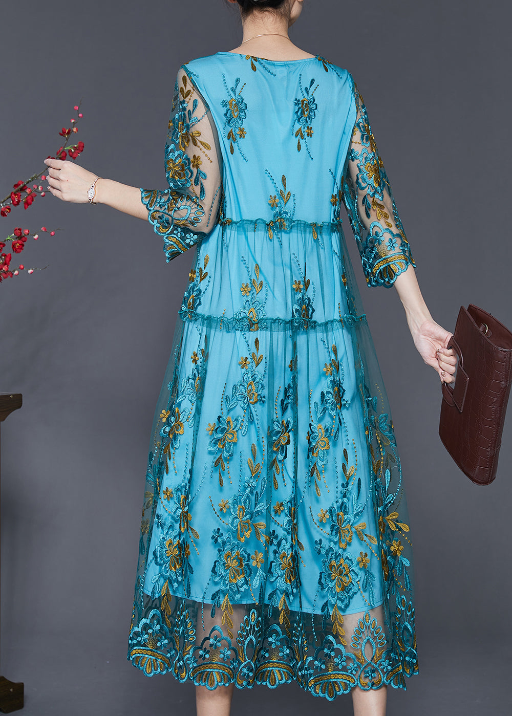 A Vintage Style Dress with Delicate Timeless Details