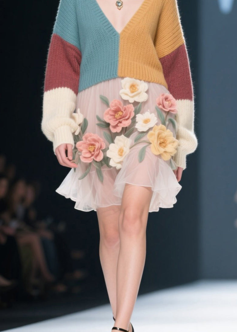 Vintage Inspired Sweater with a Contemporary Edge