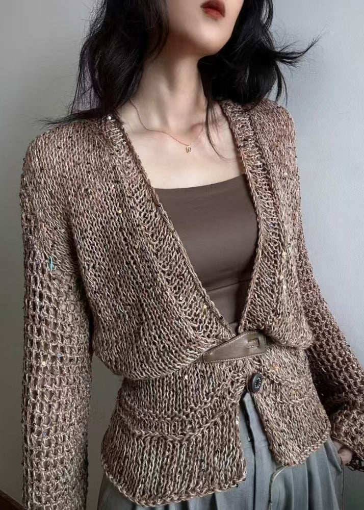 A Vintage Style Cardigan with Delicate Timeless Details