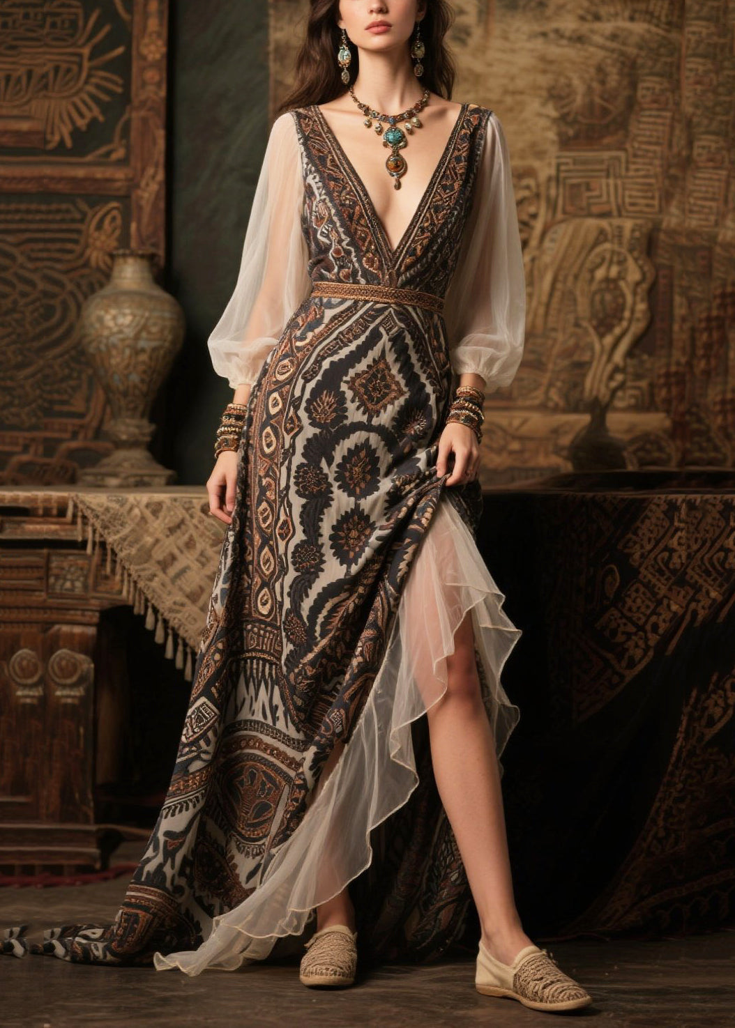 Vintage Inspired Dress with a Contemporary Edge