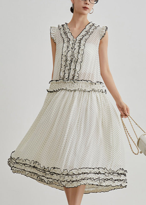 A Vintage Style Dress with Delicate Timeless Details