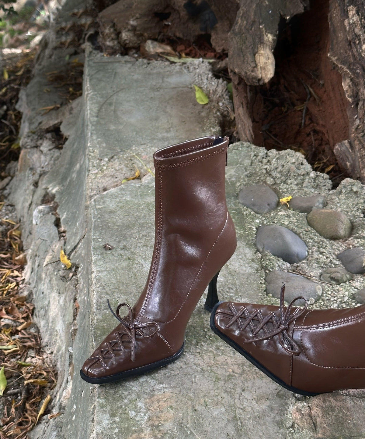 Vintage Inspired Orthopedic Boots