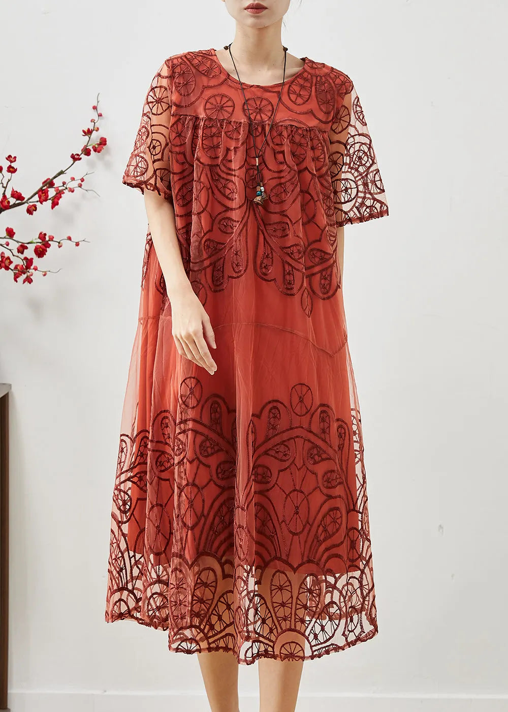 Classic Vintage Dress with a Flattering Fit