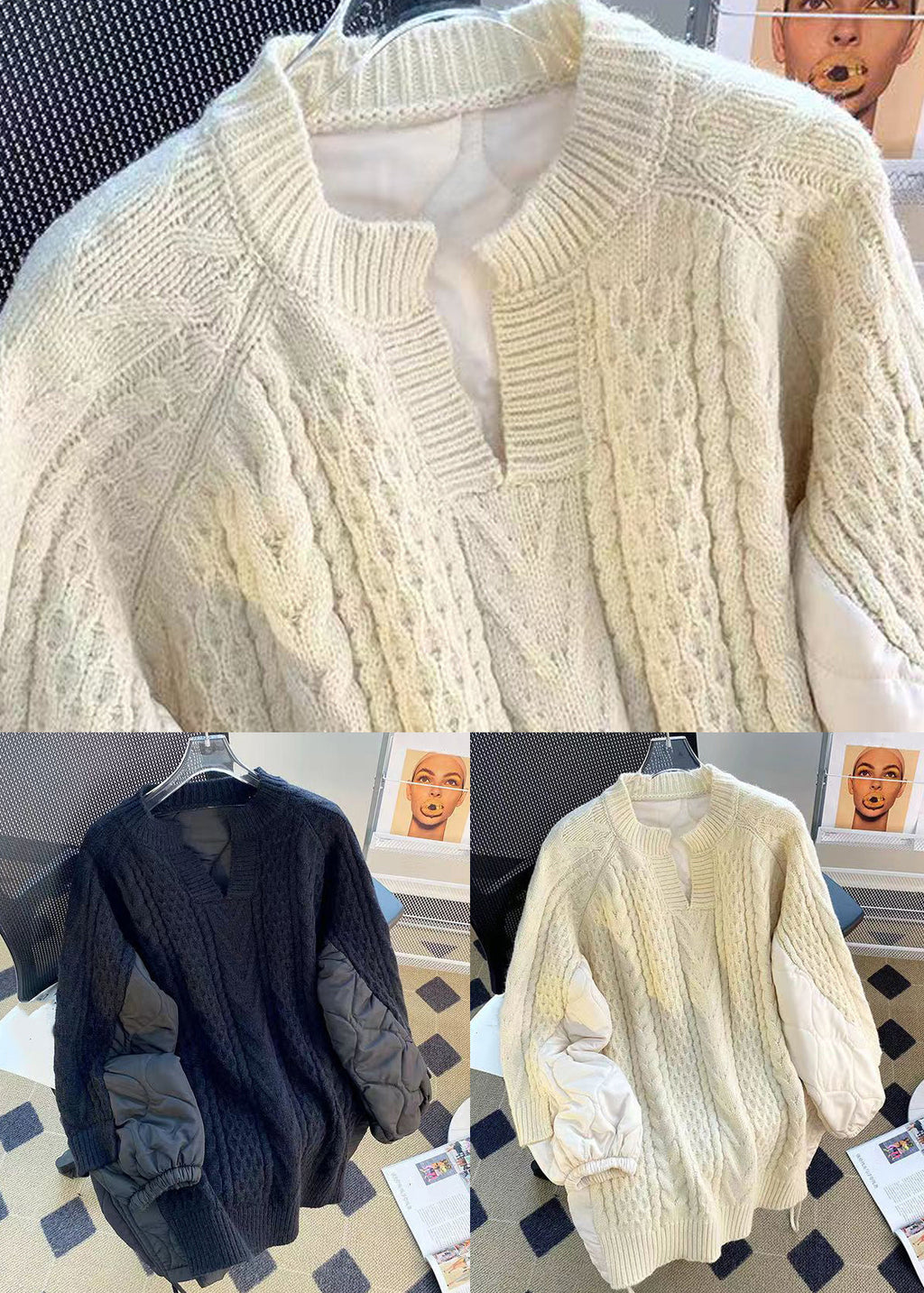 Beautifully Finished Sweater in a Timeless Design