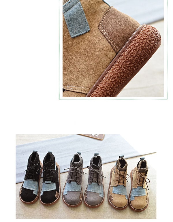 Vintage Inspired Orthopedic Boots