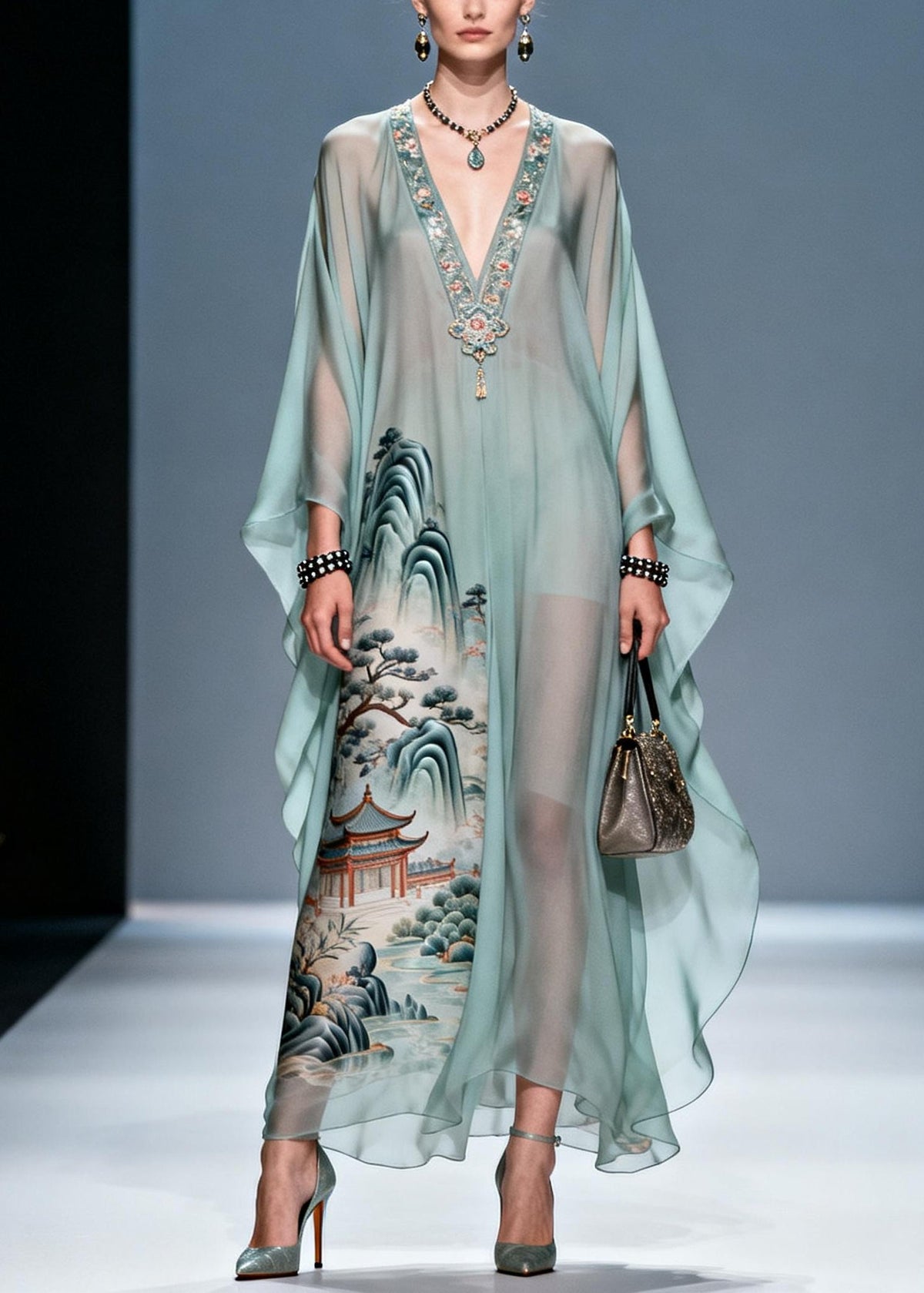 A Vintage Style Dress with Delicate Timeless Details