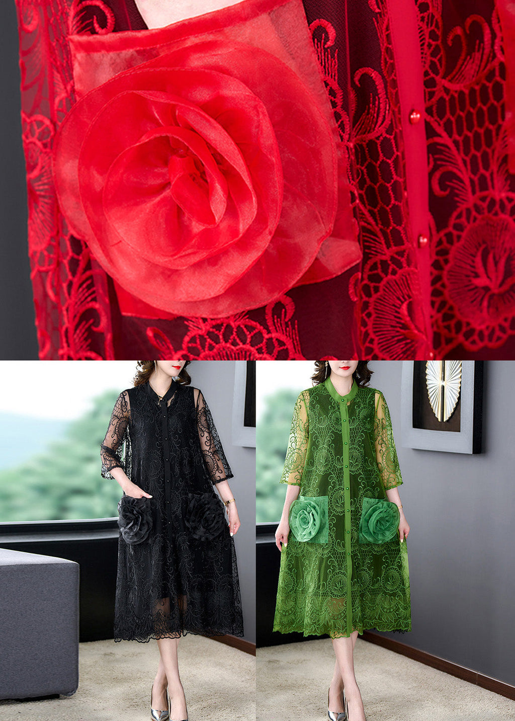 A Vintage Style Coat with Delicate Timeless Details