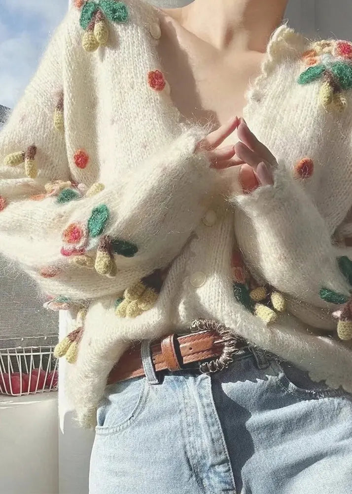 Vintage Inspired Cardigan with a Contemporary Edge