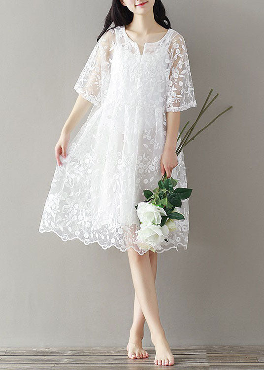A Vintage Style Dress with Delicate Timeless Details
