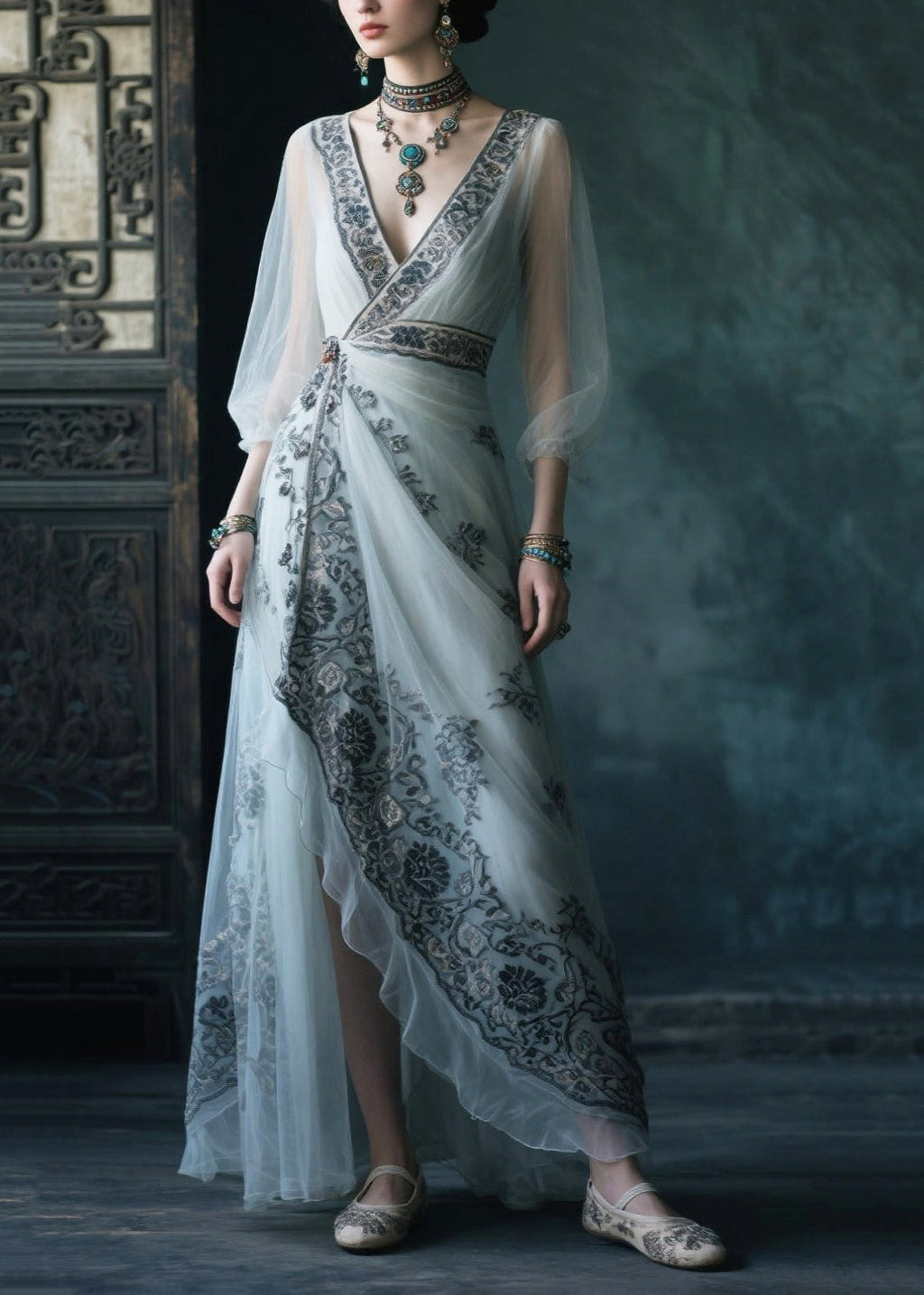 Elegantly Styled Dress for Everyday Wear