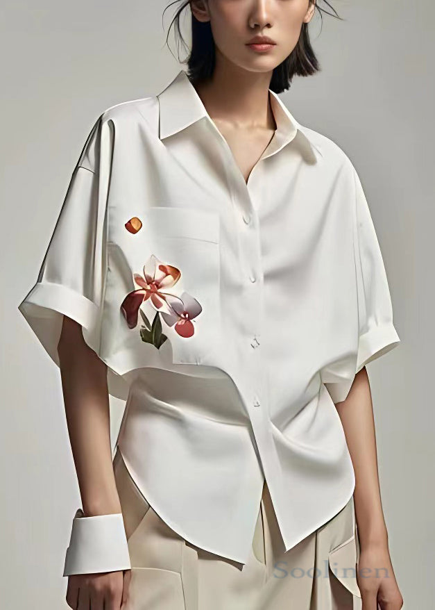 A Vintage Style Shirt with Delicate Timeless Details