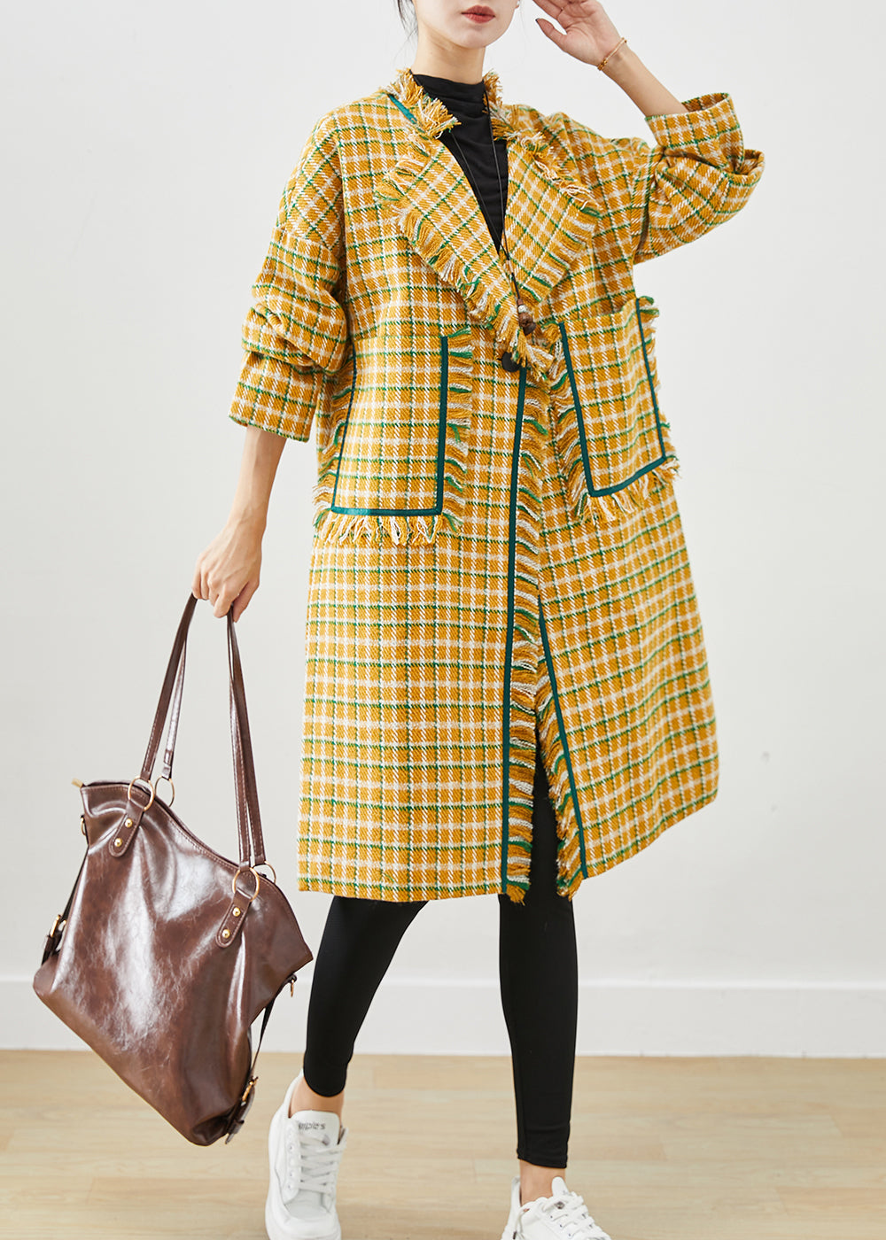 A Vintage Style Coat with Delicate Timeless Details