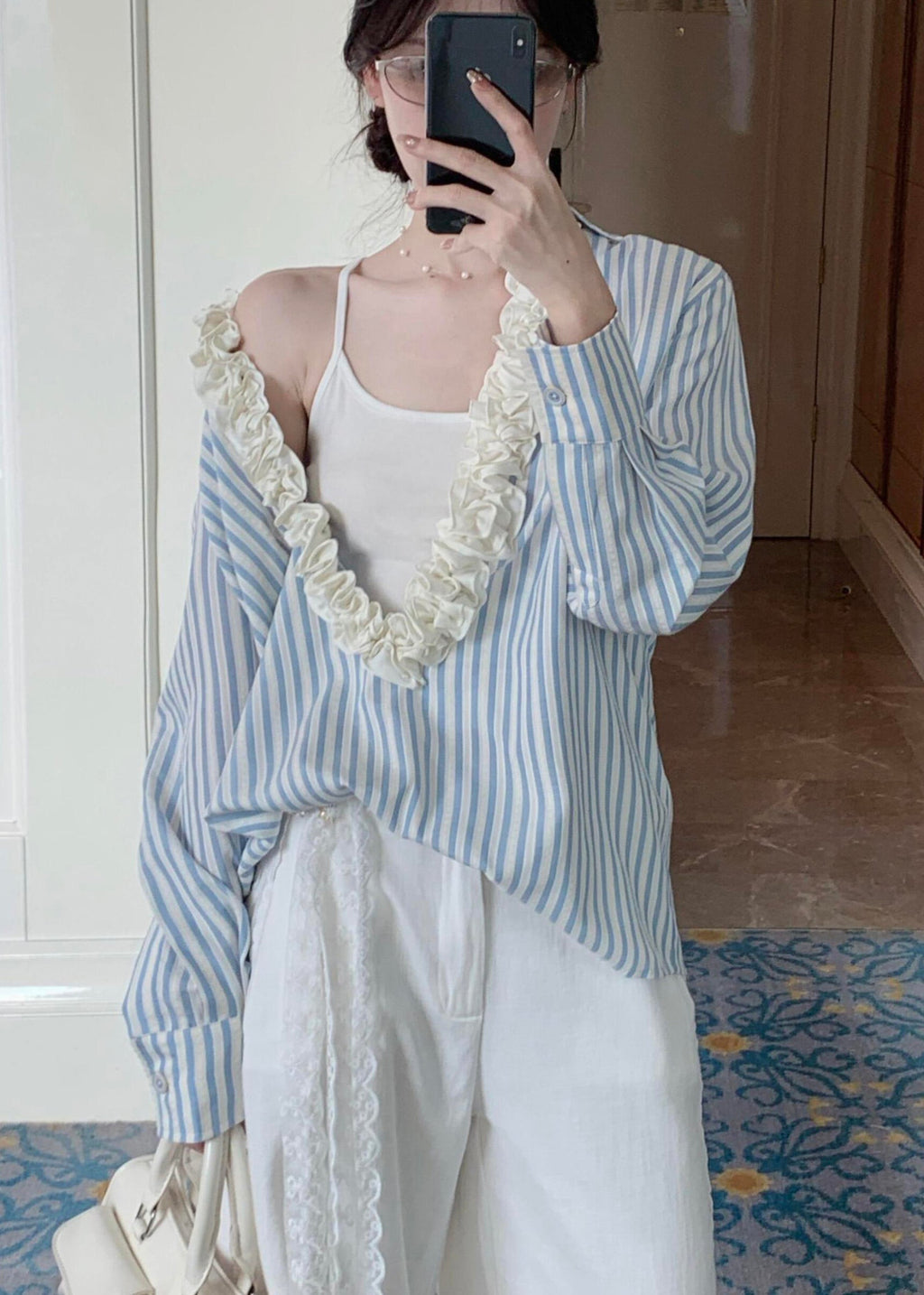 A Vintage Style Shirt with Delicate Timeless Details