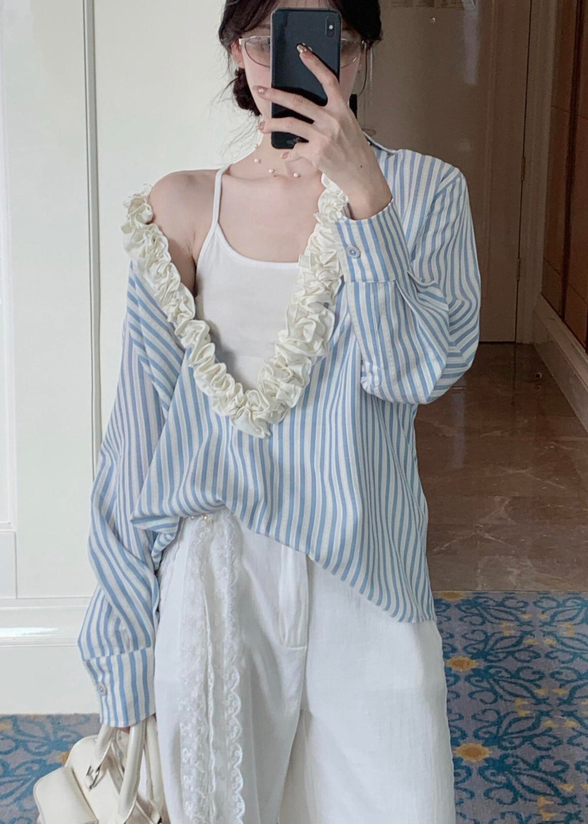 A Vintage Style Shirt with Delicate Timeless Details