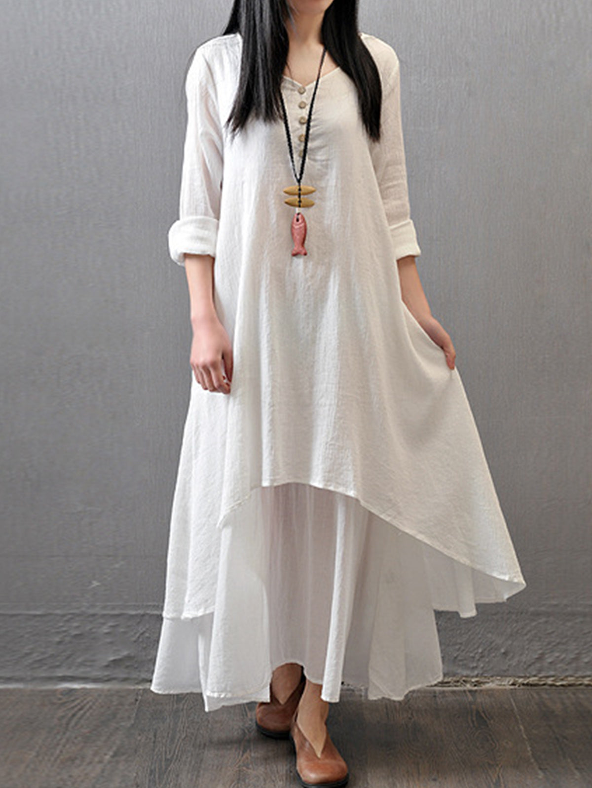 Well Tailored Dress with a Graceful Silhouette