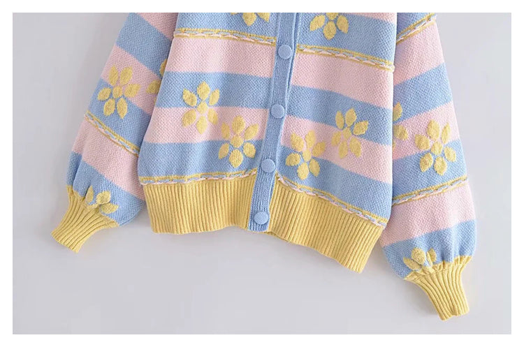 A Vintage Style Cardigan with Delicate Timeless Details