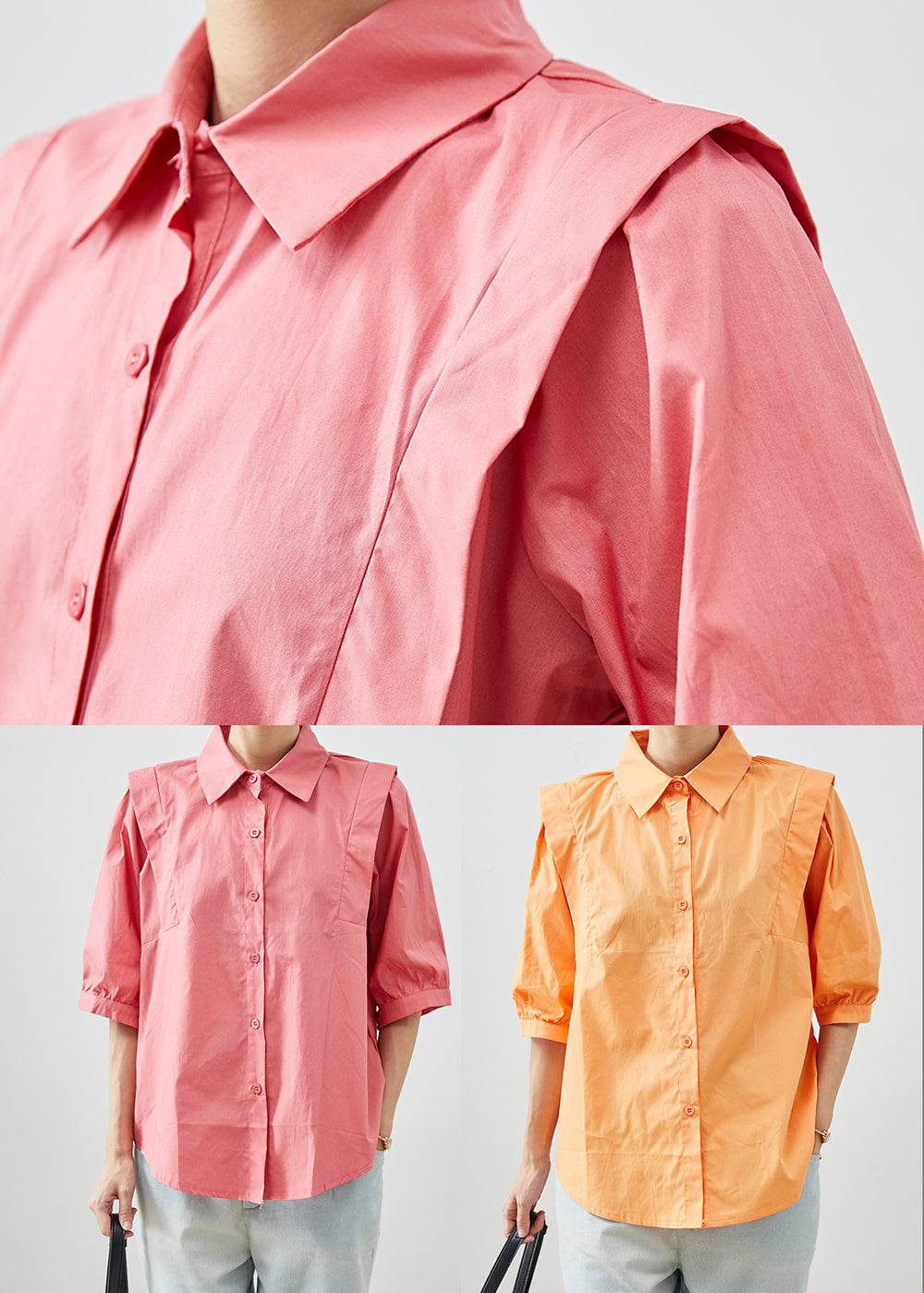 Well Tailored Shirt with a Graceful Silhouette