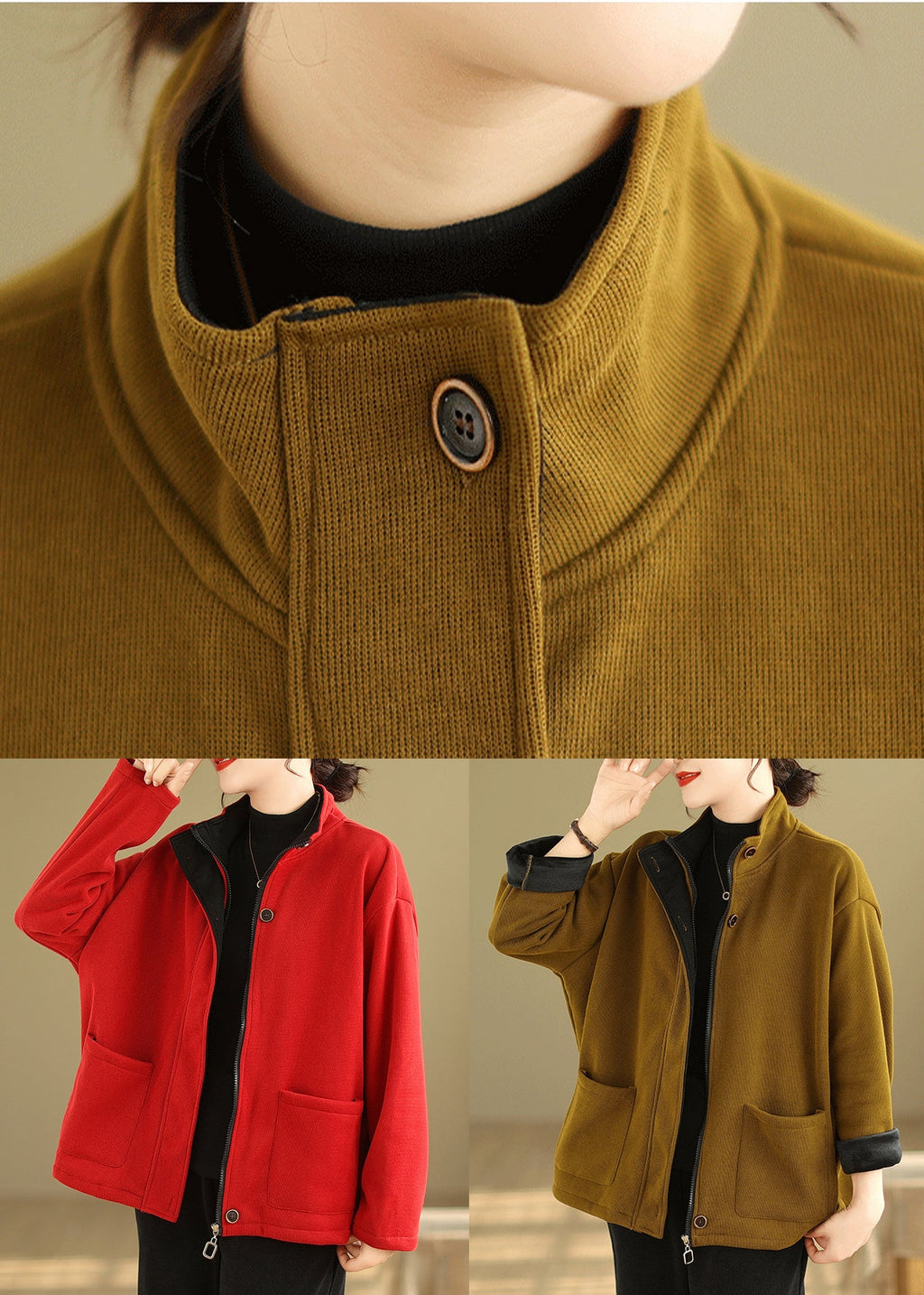Classic Vintage Coat with a Flattering Fit