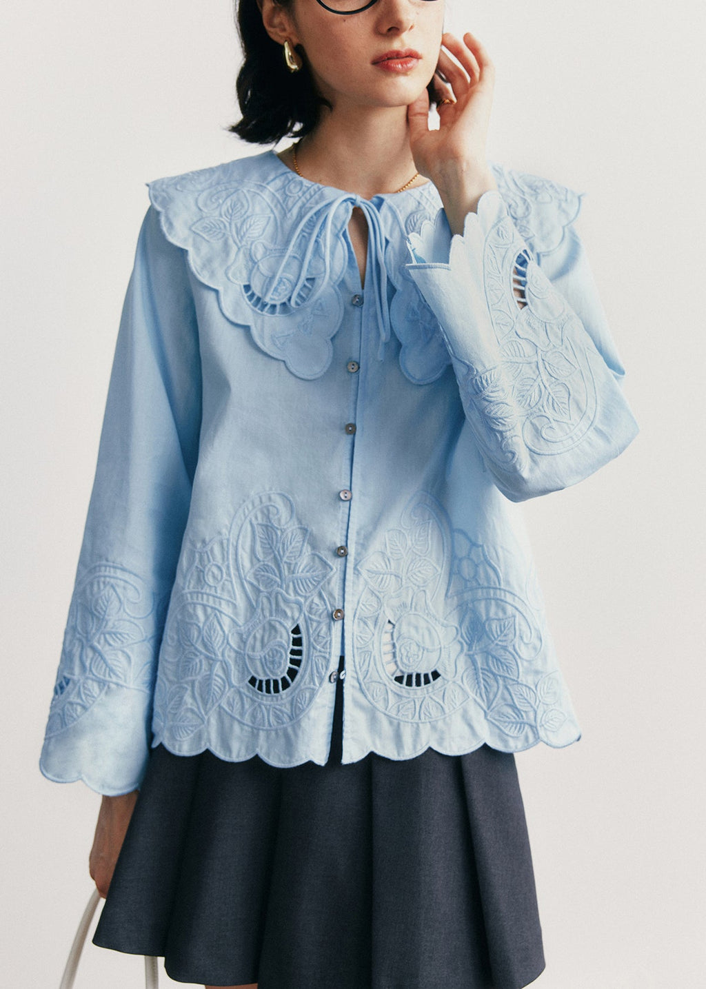 Beautifully Balanced Blouse with Timeless Character
