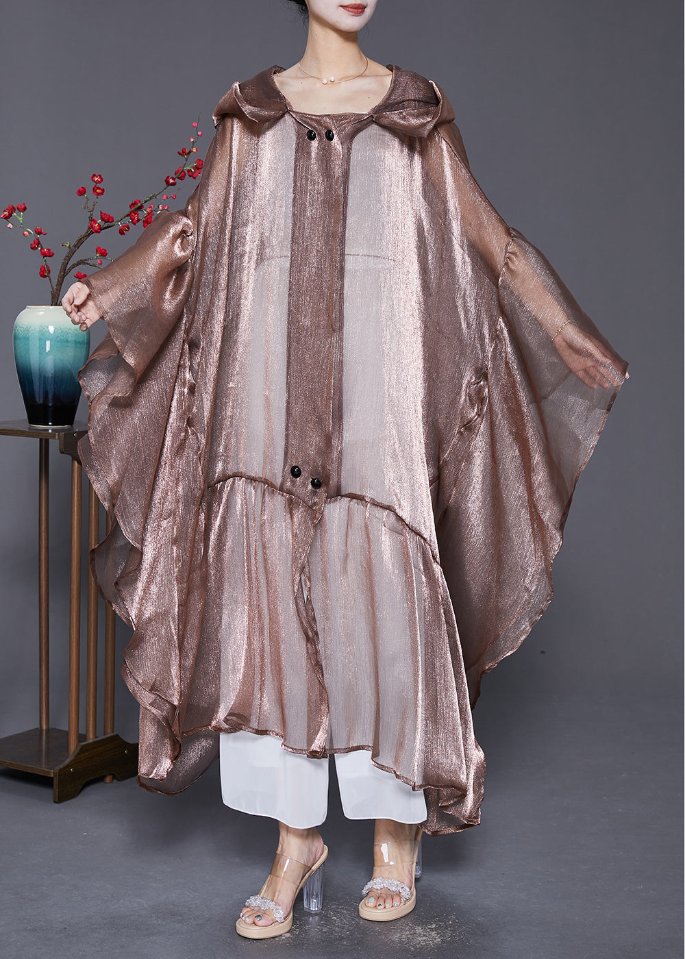 A Vintage Style Cardigan with Delicate Timeless Details