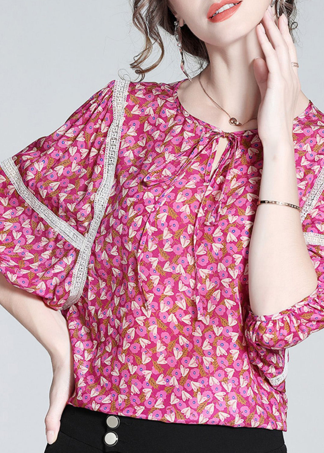 Gracefully Styled Top for Any Occasion