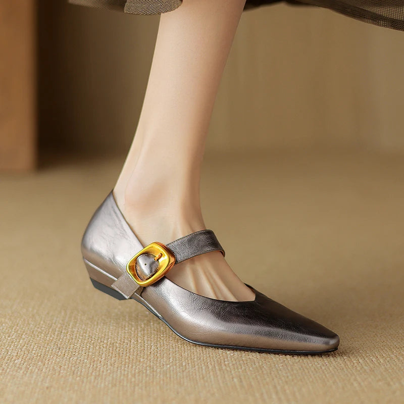 Vintage Inspired Orthopedic Pumps