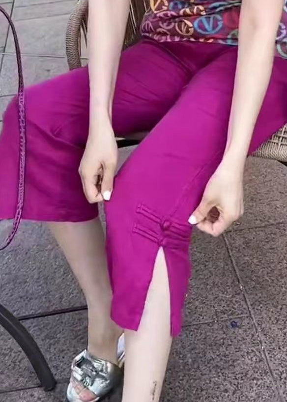 A Vintage Style Pants with Delicate Timeless Details