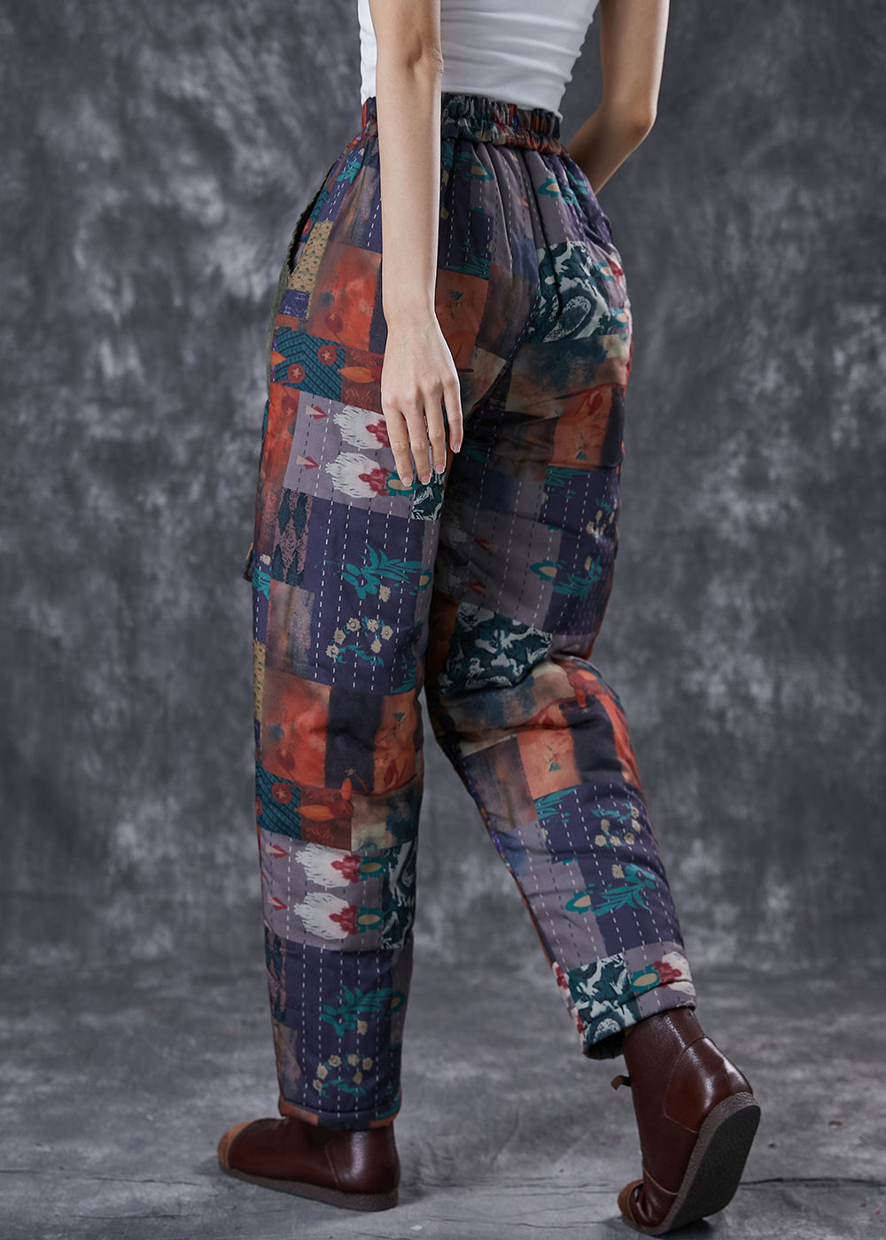 A Vintage Style Pants with Delicate Timeless Details