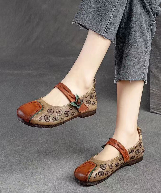 Chic Orthopedic Flats with Unique Design