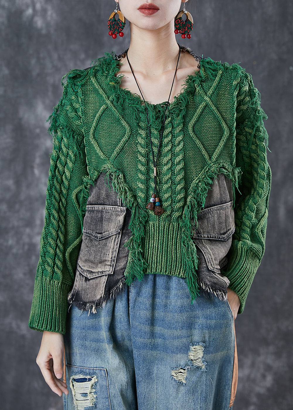 Beautifully Finished Sweater in a Timeless Design