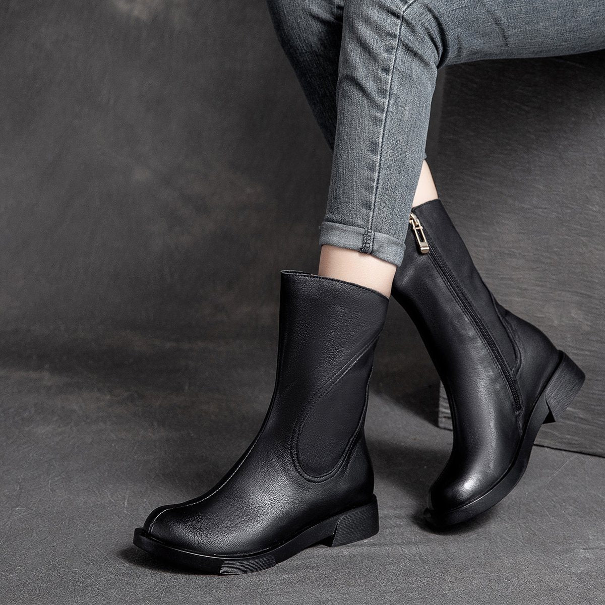 Graceful Orthopedic Boots for Modern Look