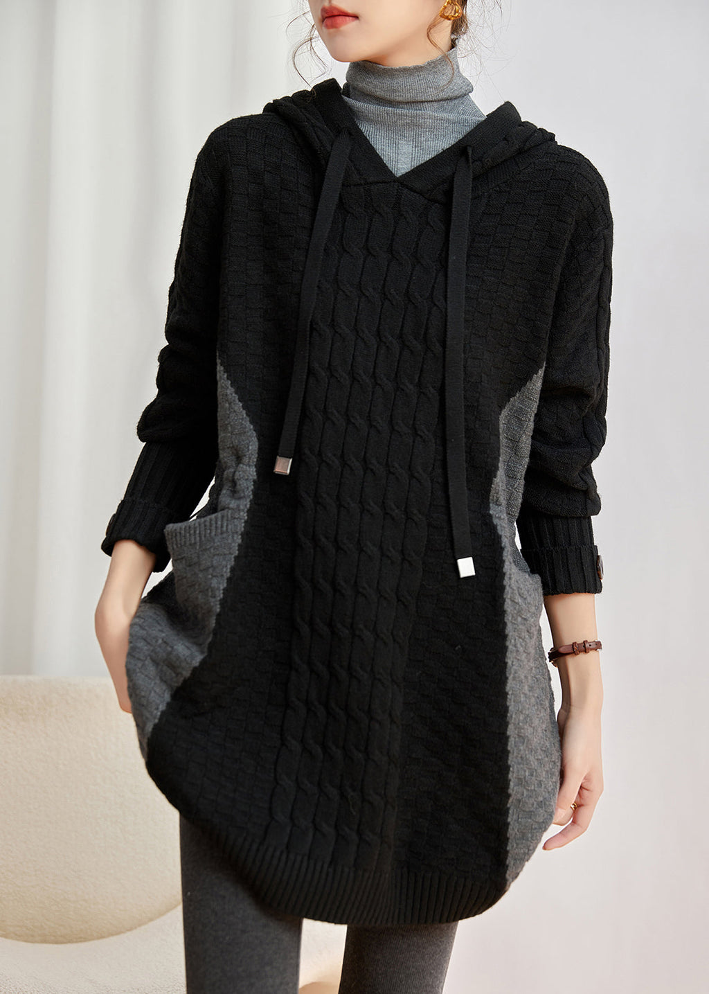 Vintage Inspired Pullover with a Contemporary Edge