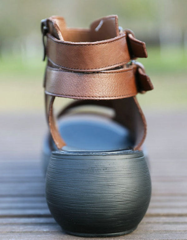 Vintage Inspired Orthopedic Sandals