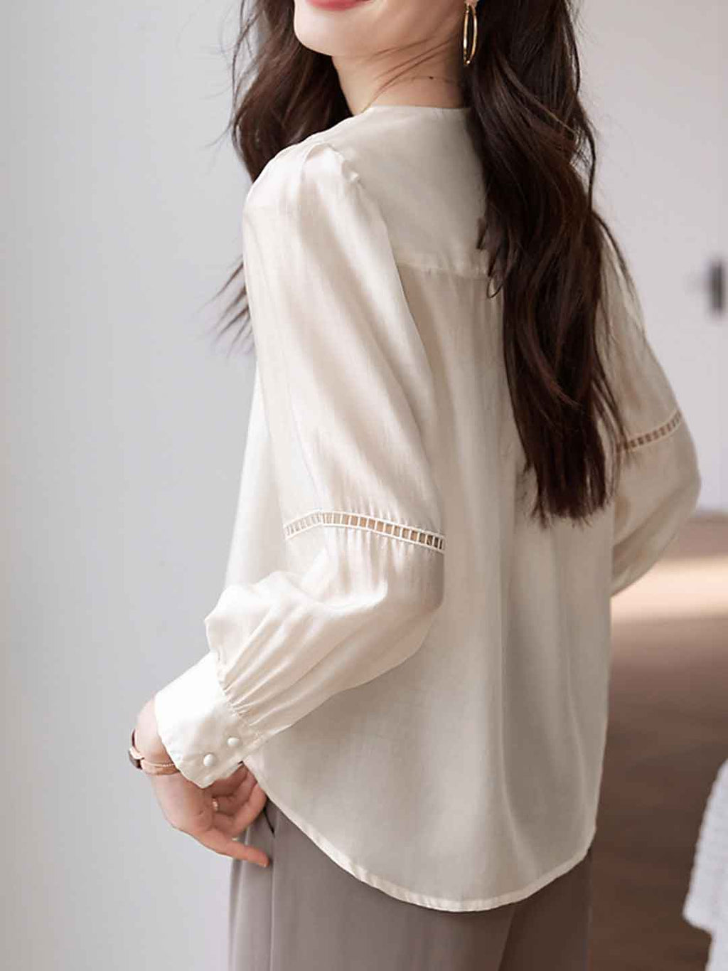 Gracefully Styled Top for Any Occasion