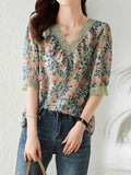 A Vintage Style Shirt with Delicate Timeless Details