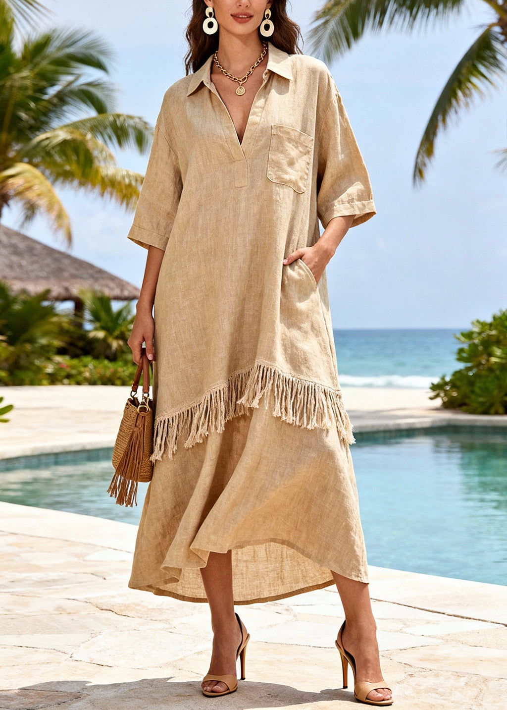 A Vintage Style Dress with Delicate Timeless Details