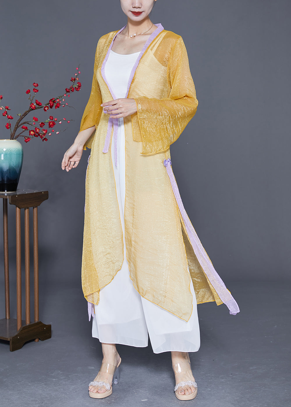 A Vintage Style Cardigan with Delicate Timeless Details