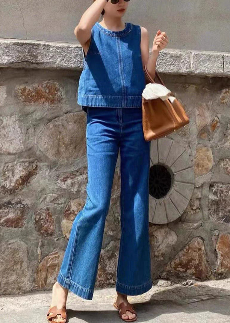 A Vintage Style Pants with Delicate Timeless Details
