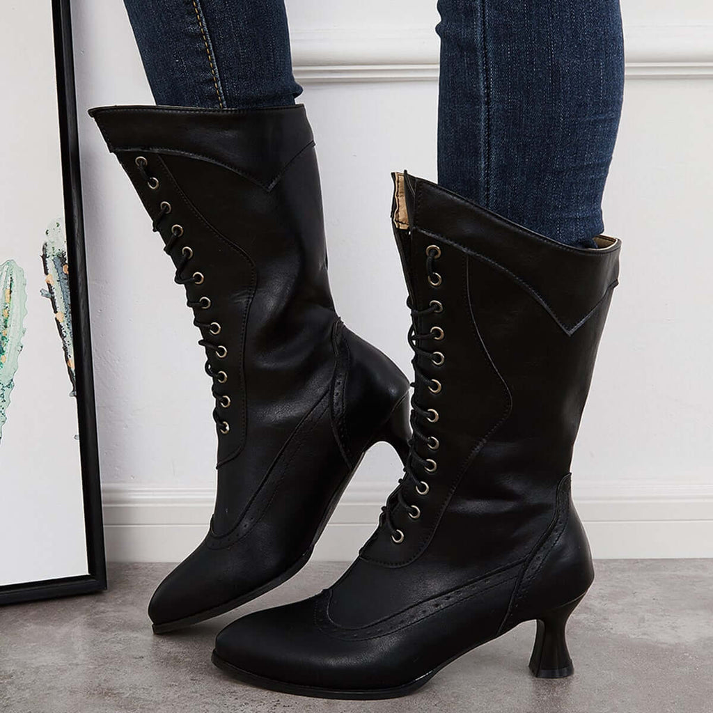 Classic Orthopedic Boots with Timeless Style