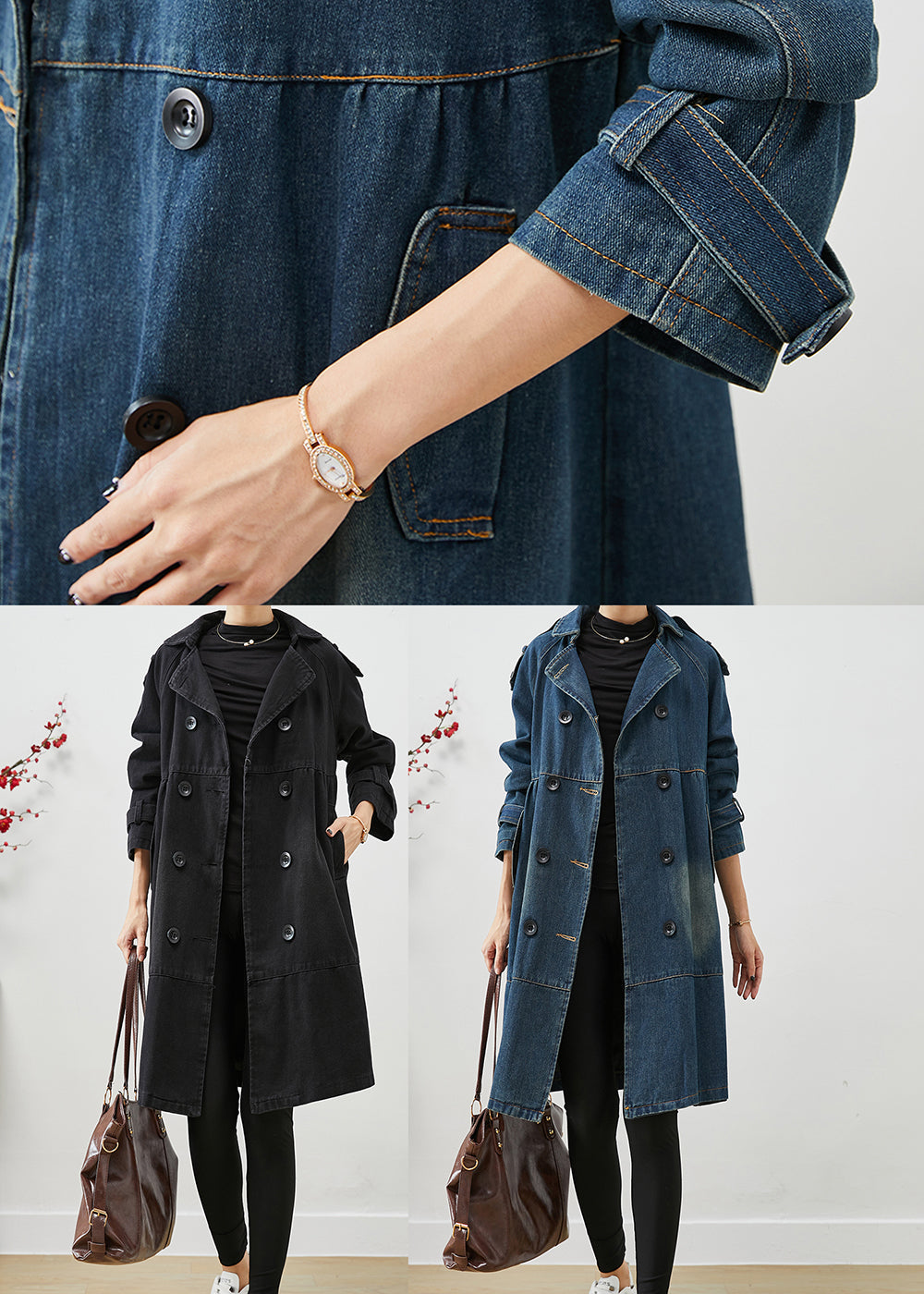 A Vintage Style Coat with Delicate Timeless Details