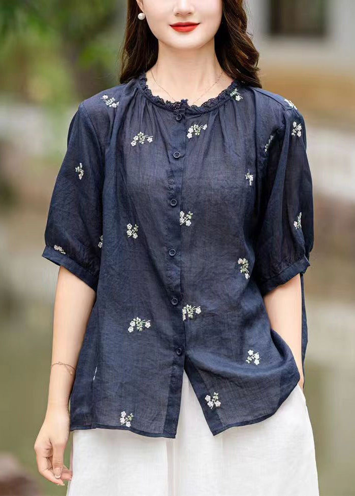 A Vintage Style Blouse with Delicate Timeless Details