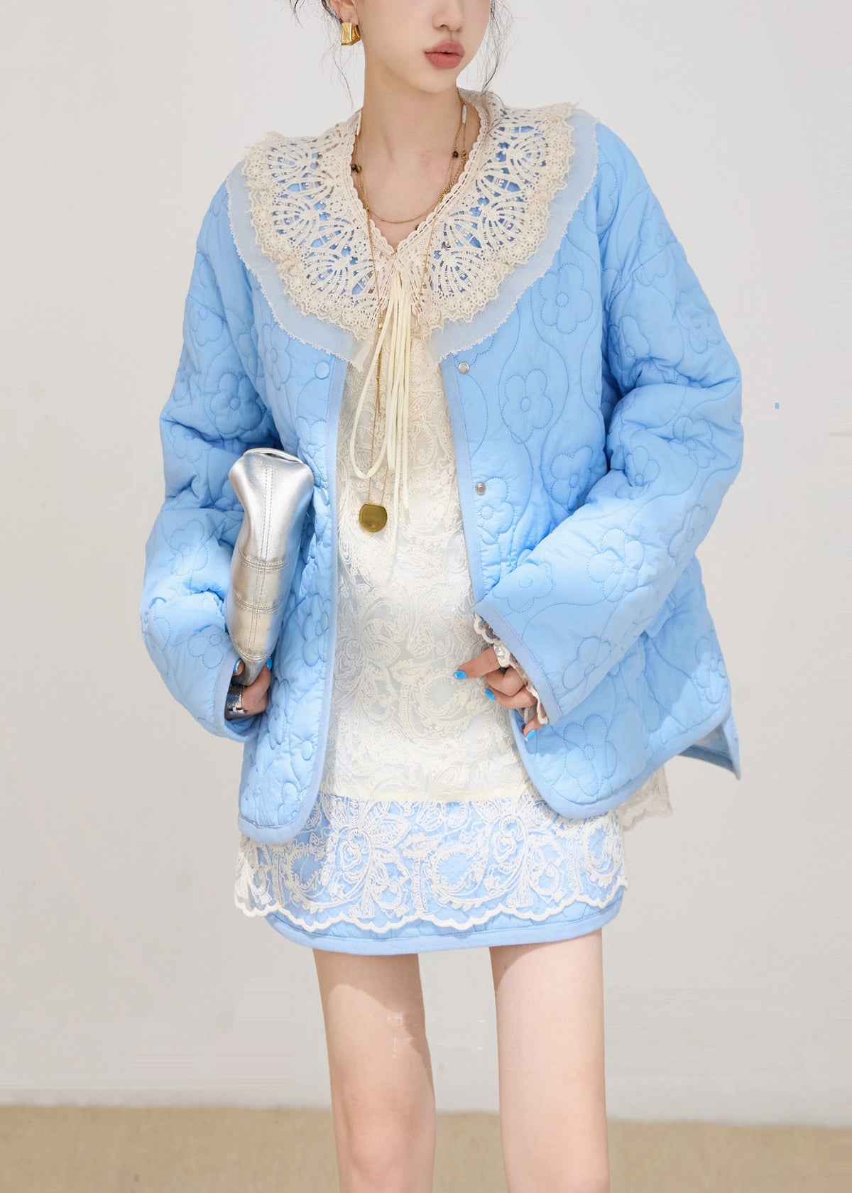 A Vintage Style Jacket with Delicate Timeless Details