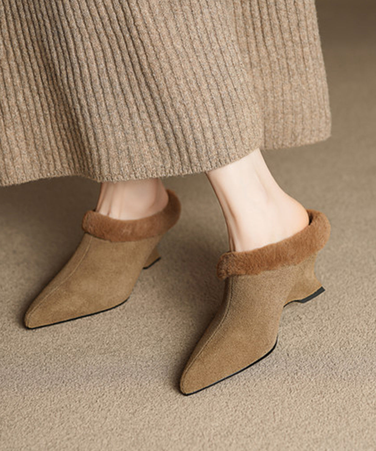 Vintage Inspired Orthopedic Slippers