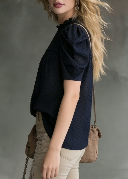 A Vintage Style Blouse with Delicate Timeless Details