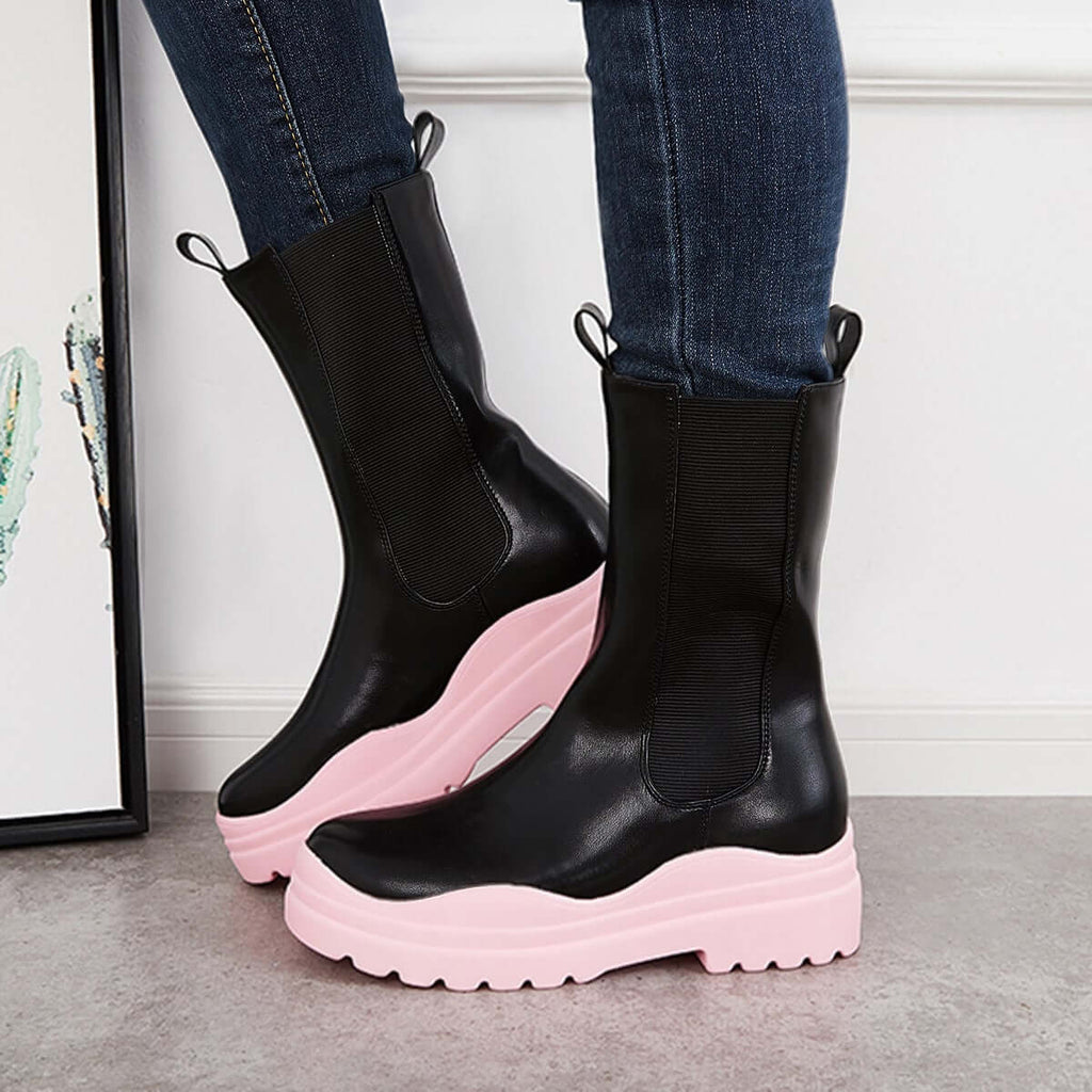 Chic Orthopedic Boots with Unique Design