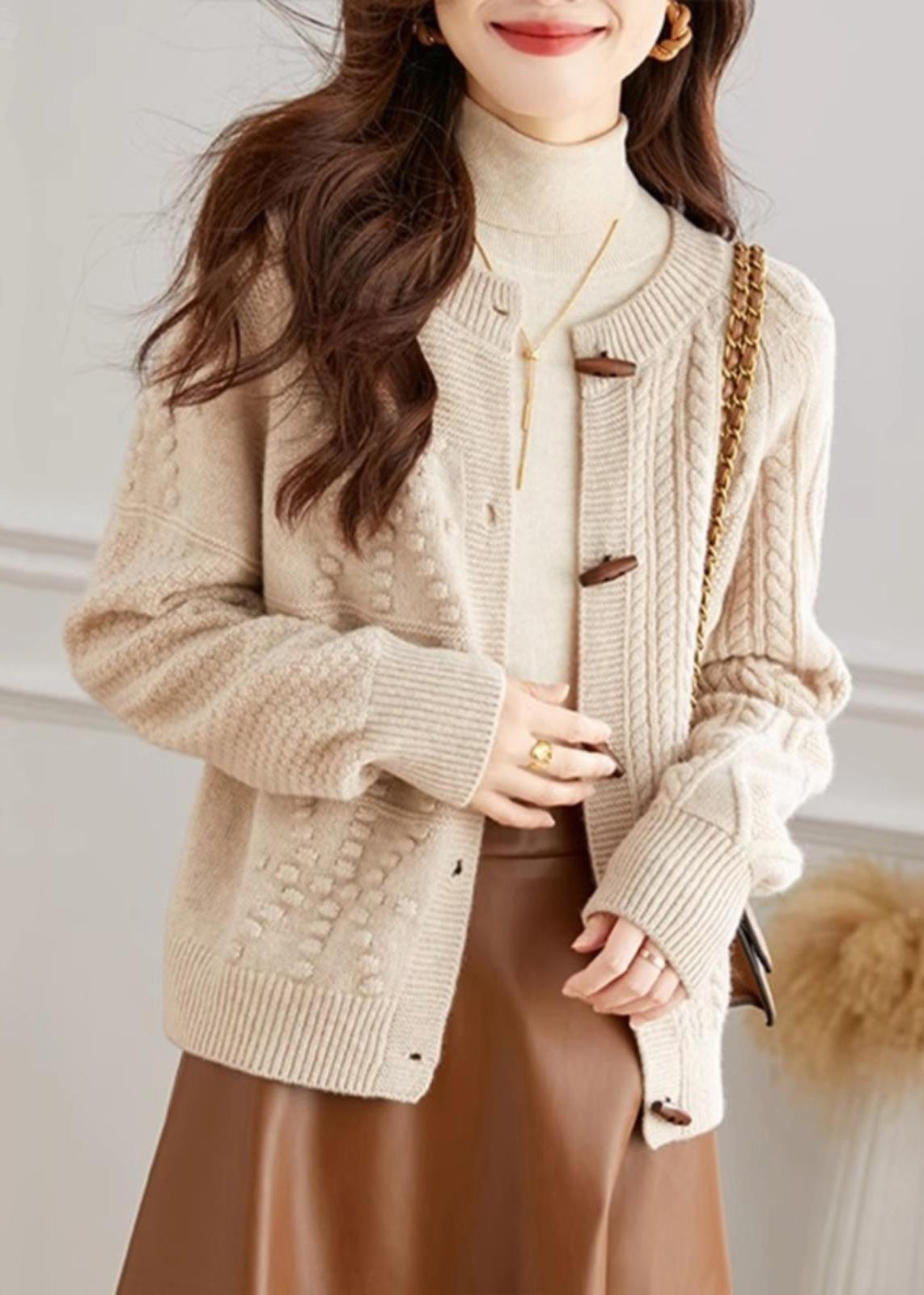 Vintage Inspired Cardigan with a Contemporary Edge