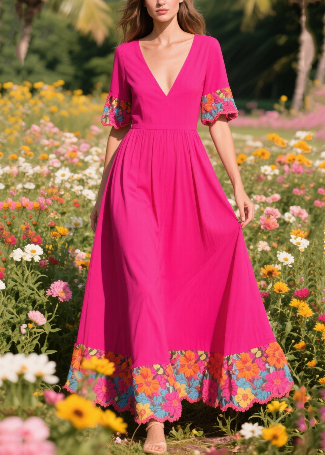Classic Vintage Dress with a Flattering Fit