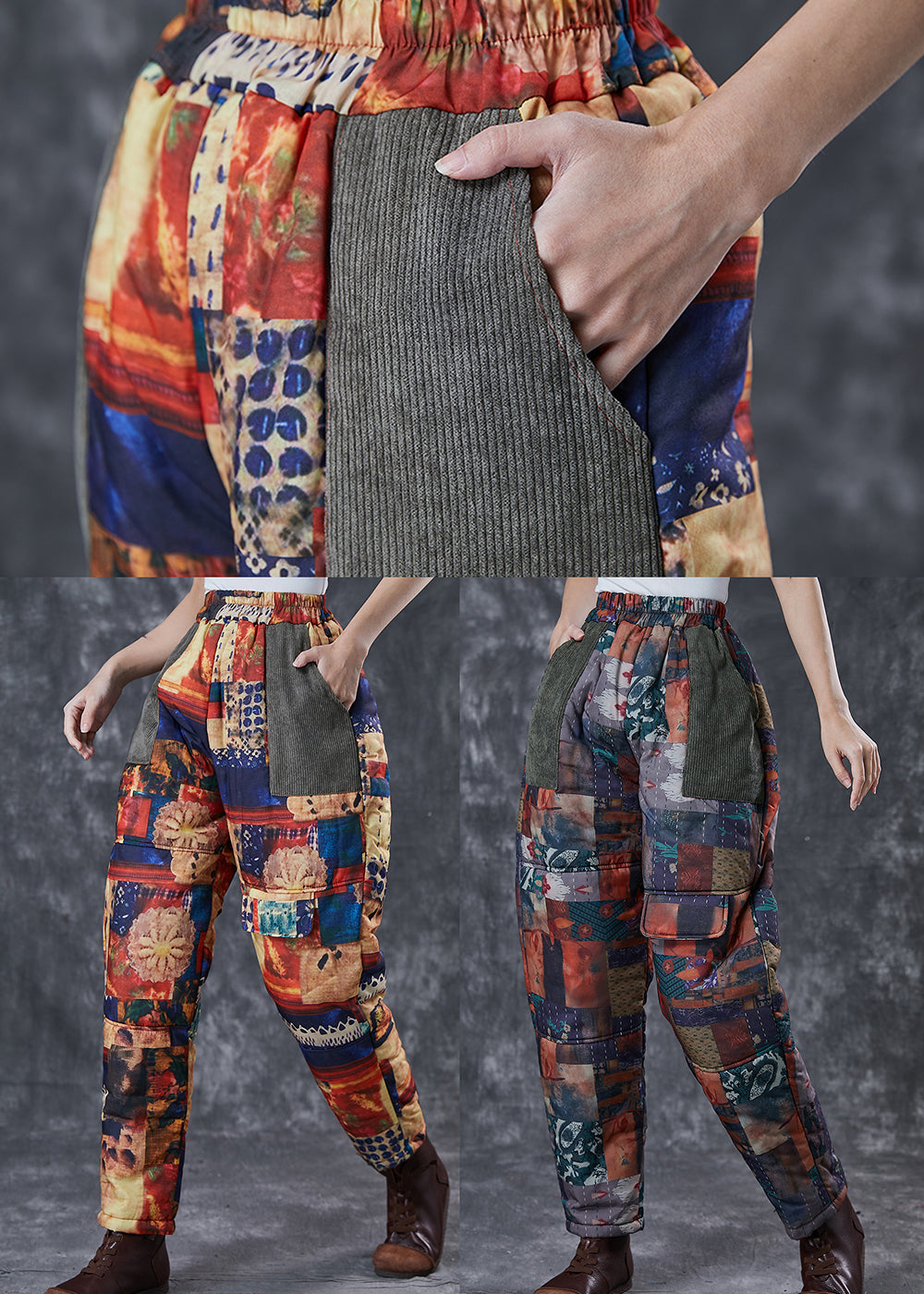 A Vintage Style Pants with Delicate Timeless Details